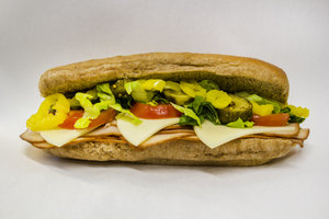 The Barnyard Gobbler sandwich