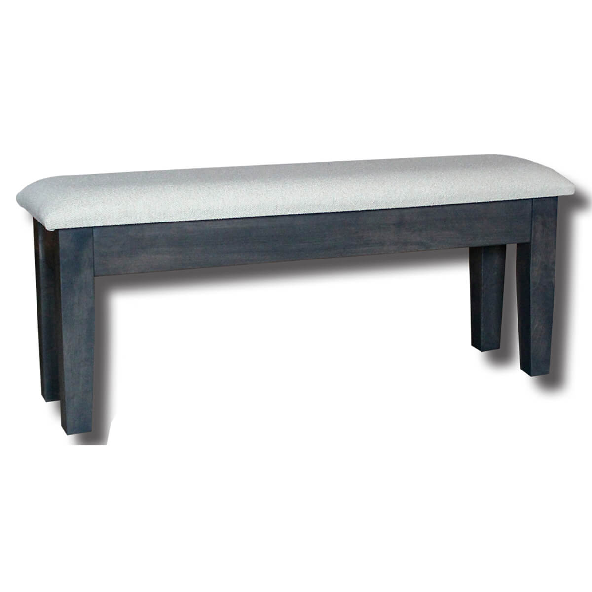 Read more about the article Shaker Heavy Leg Bench – Fabric Seat