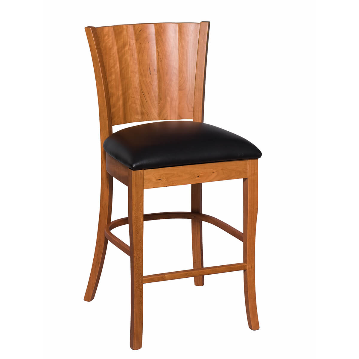Read more about the article Rippleback Bar Chair – Leather Seat