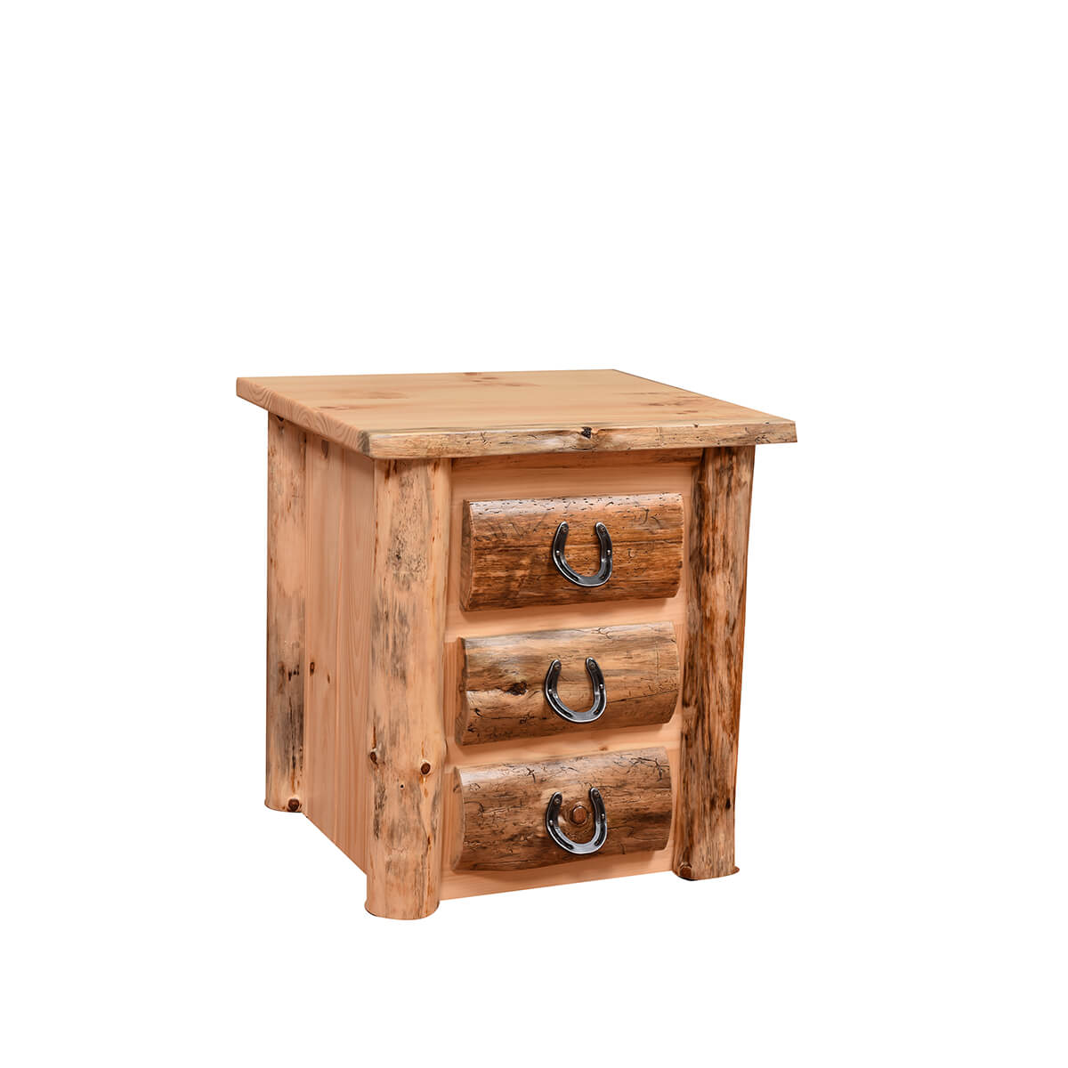 Read more about the article Knotty Pine Three Drawer Night Stand