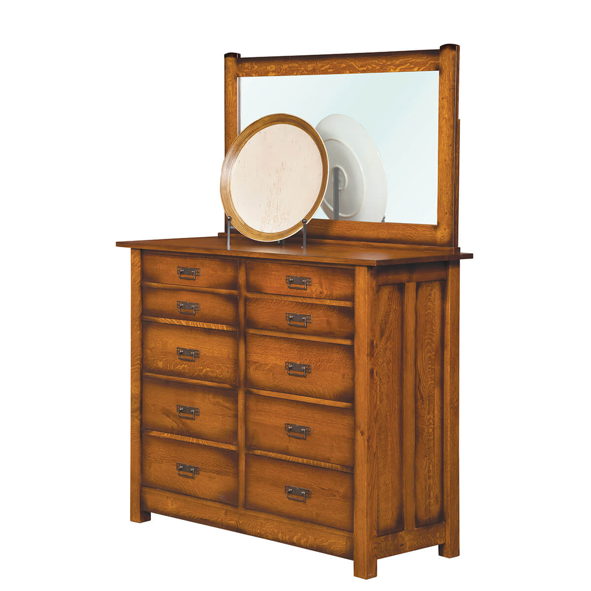 Read more about the article Willow II 10 Drawer Dresser with Mirror