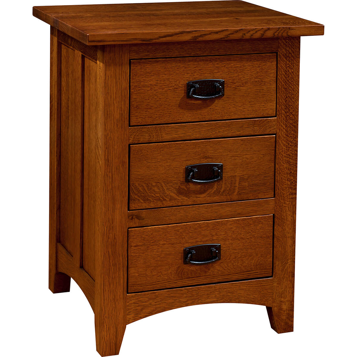 Read more about the article Classic Mission Three Drawer Nightstand