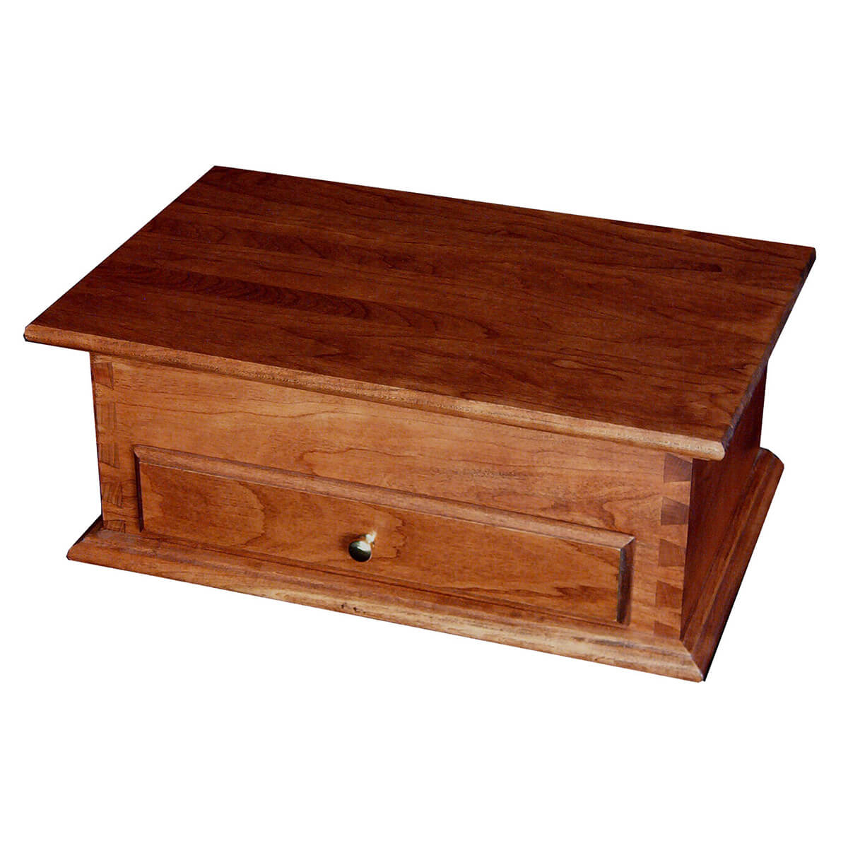 Read more about the article Standard Plain Lid Jewelry Box – Cherry