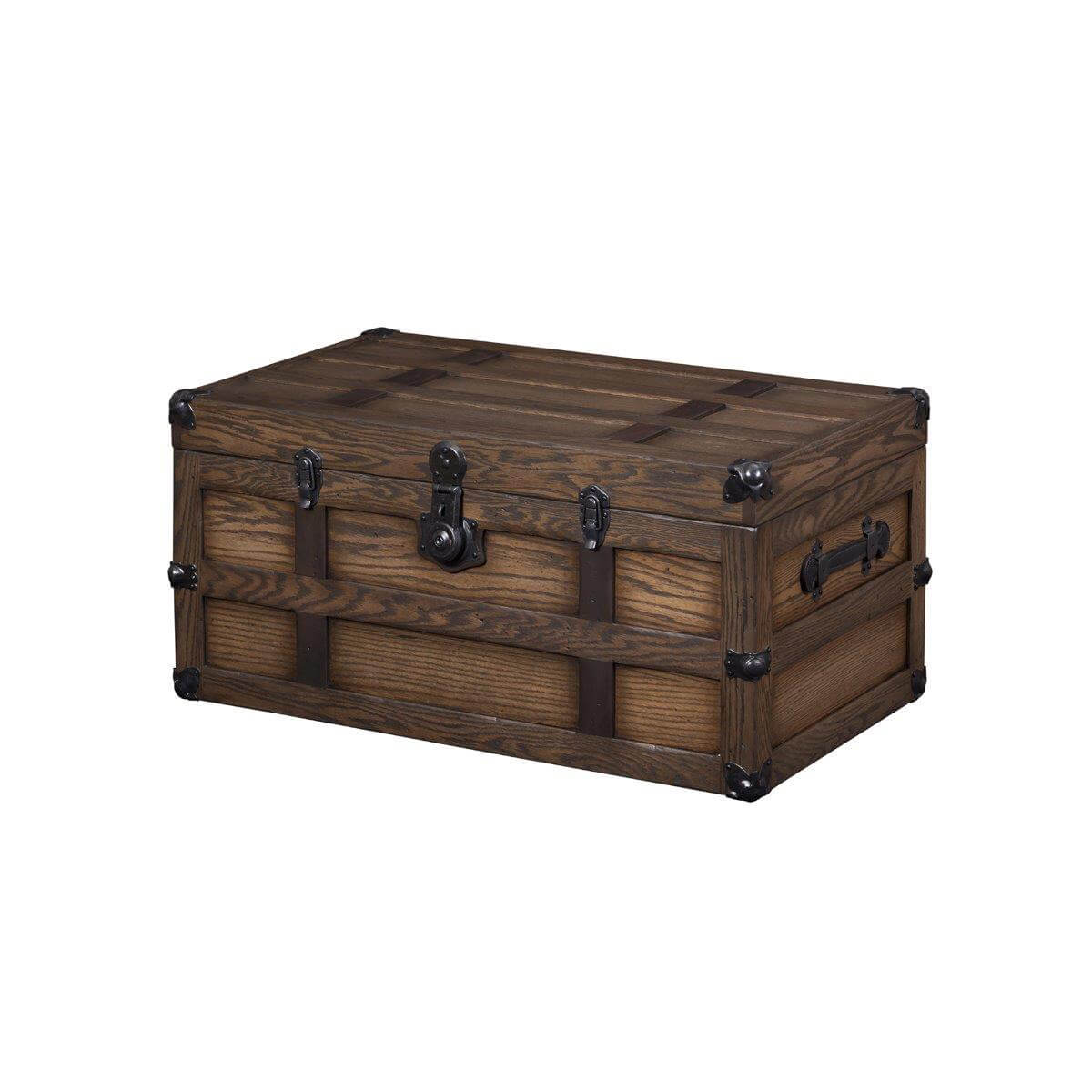 Read more about the article Plymouth Trunk – Oak, Antique Slate